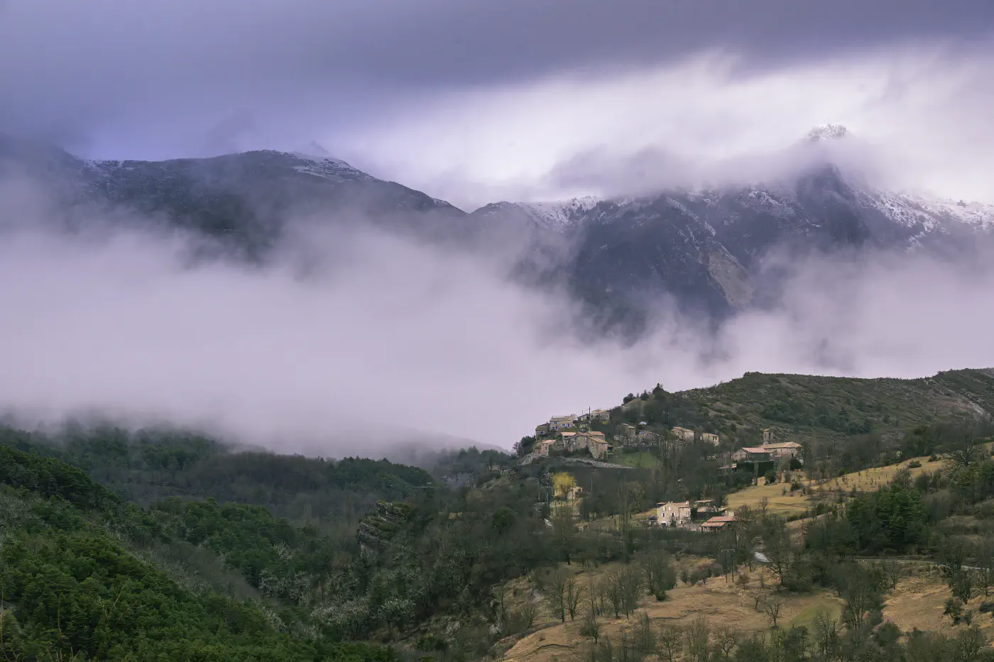 La vallée de Blieux